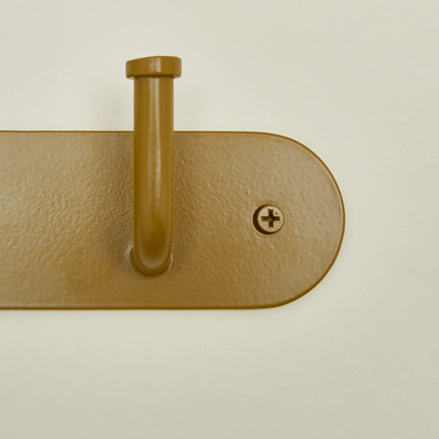 Mustard Hook Rack – Solid Metal Wall Hooks for Entryway & Bathroom