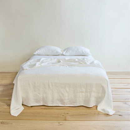 Simple Flat Sheet - White