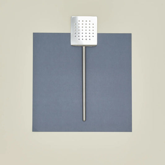 Golden Linen Silver Stainless Steel Spatula